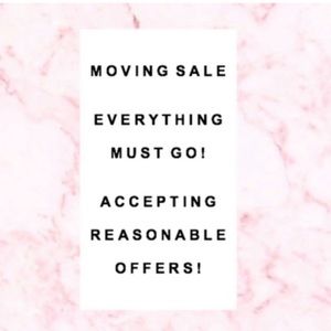 MOVING SALE!!!!